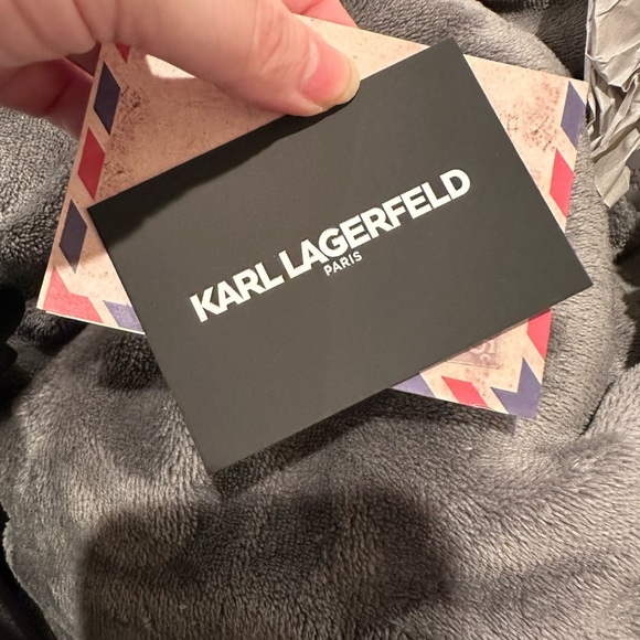 Givey Alert 🚨🚨🚨🚨🚨🚨🚨🚨NWT* Karl Lagerfeld Paris “Amour” Nylon Belt Bag - Picture 12 of 14